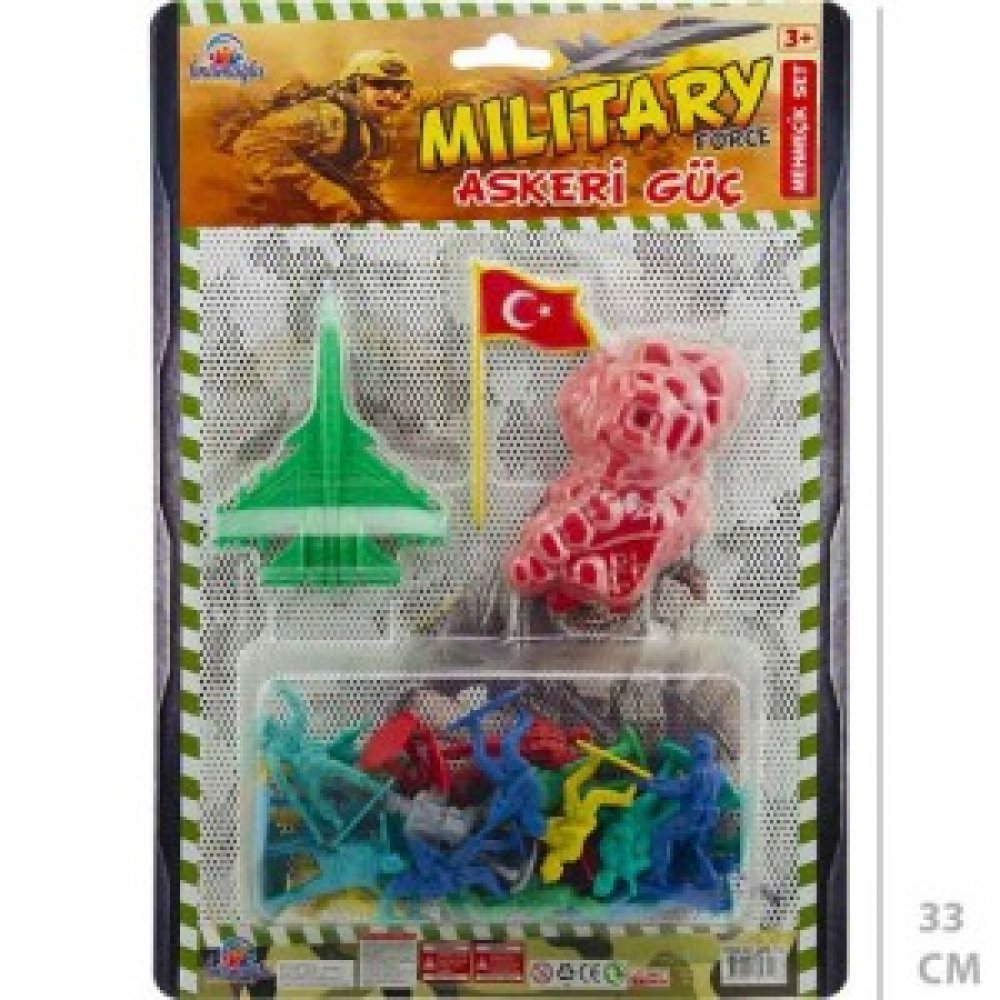 İMG-118 Kartela asker seti*90