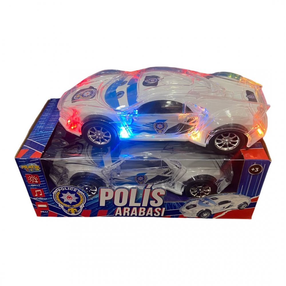 P1060 Ledli pilli polis arabası