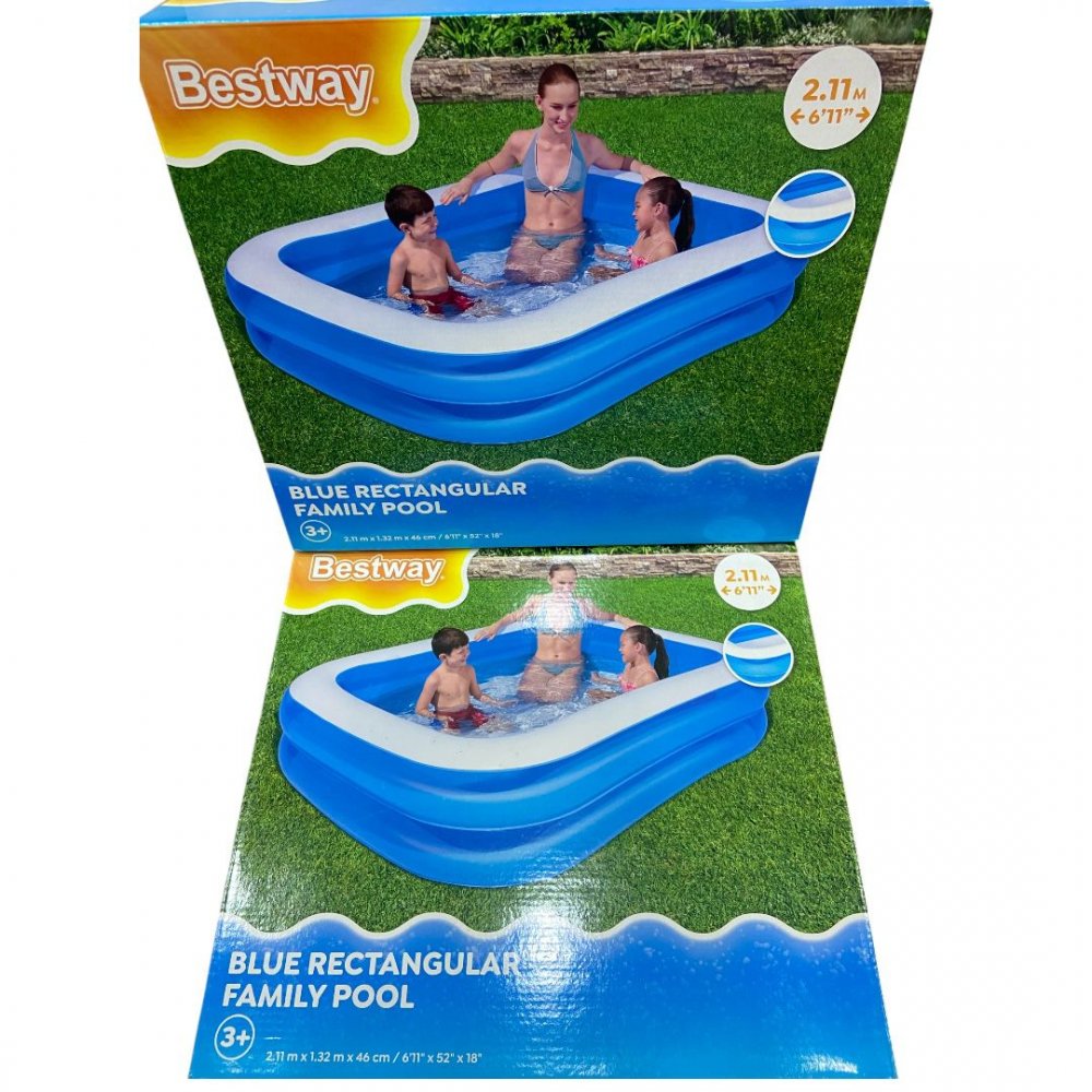 Bestway 12819 211x13x46 kare havuz