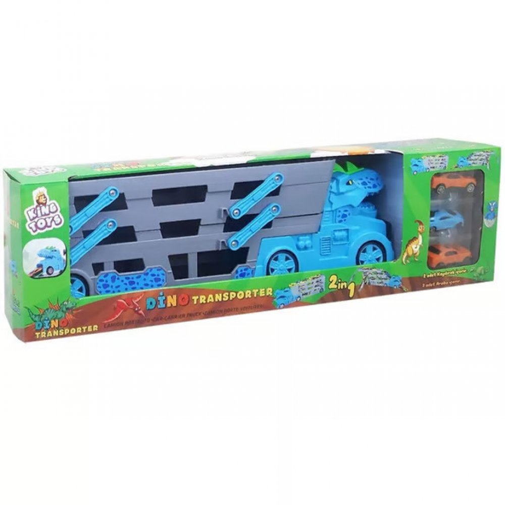 eng-182 mavi dinazor 3 katlı taşıyıcı tır
