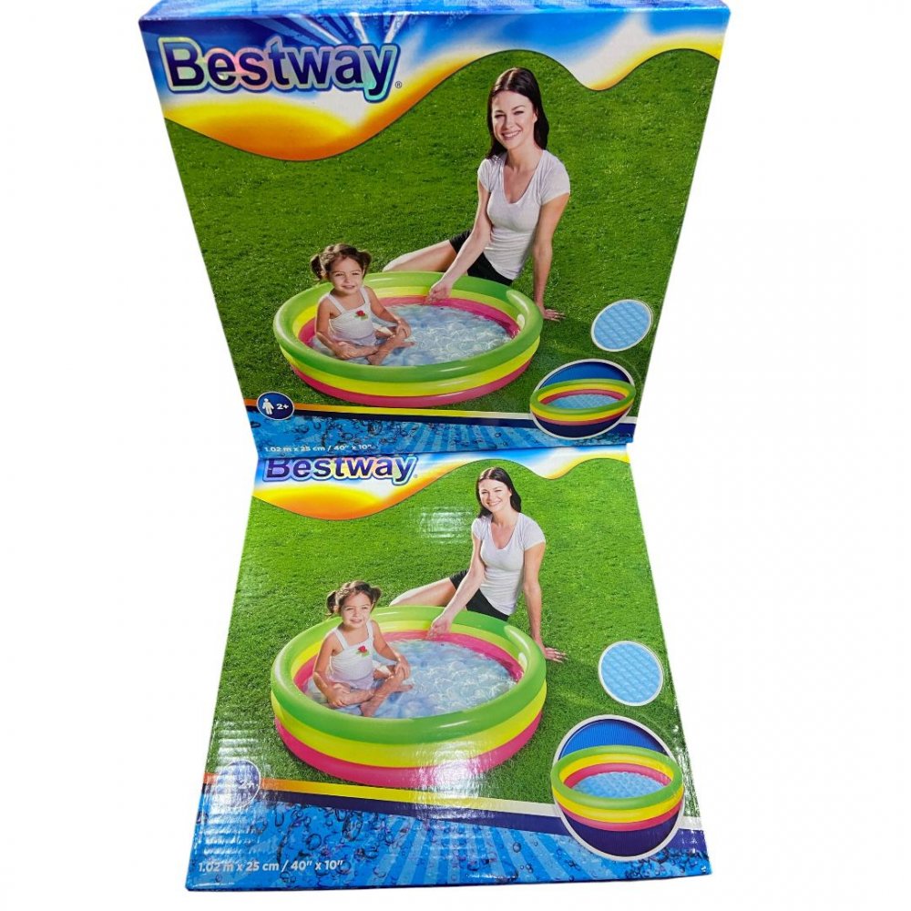 Bestway 51104 kutulu 102x25 cm havuz