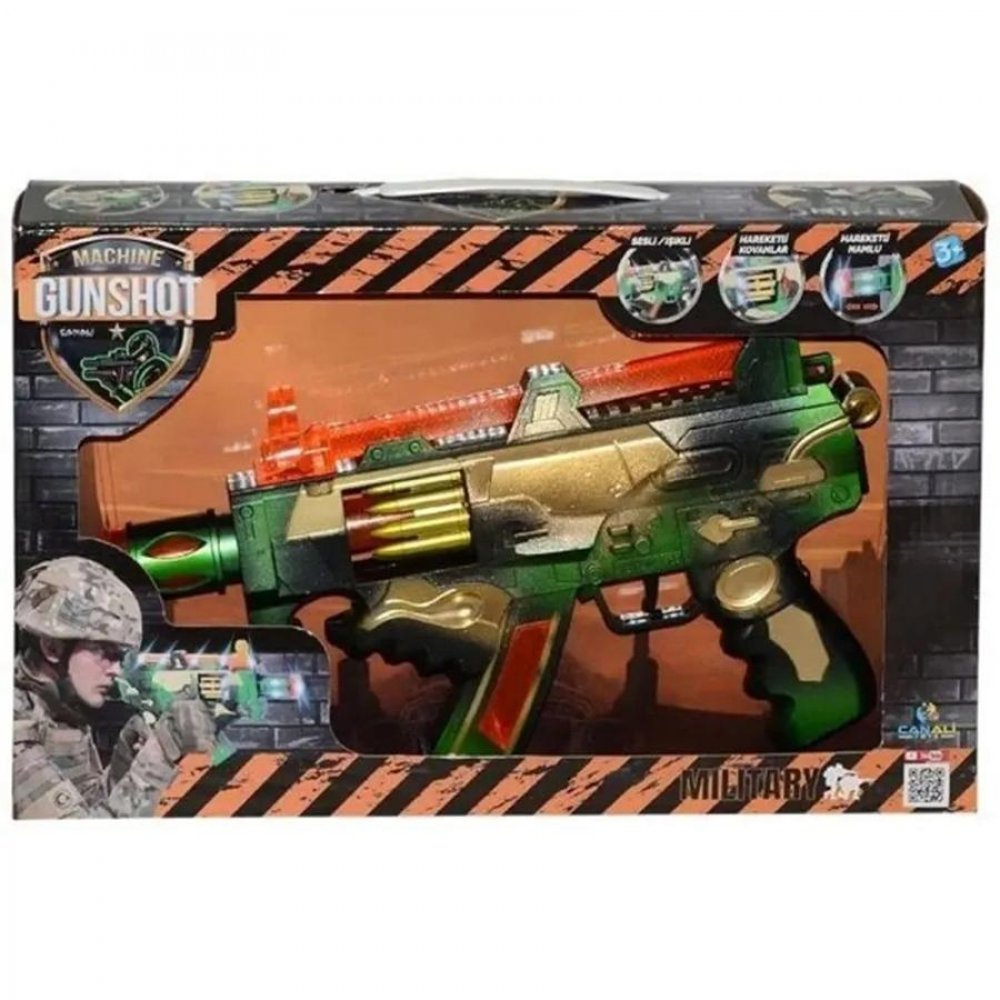 CNL-3802 Machine gunshot kutulu silah