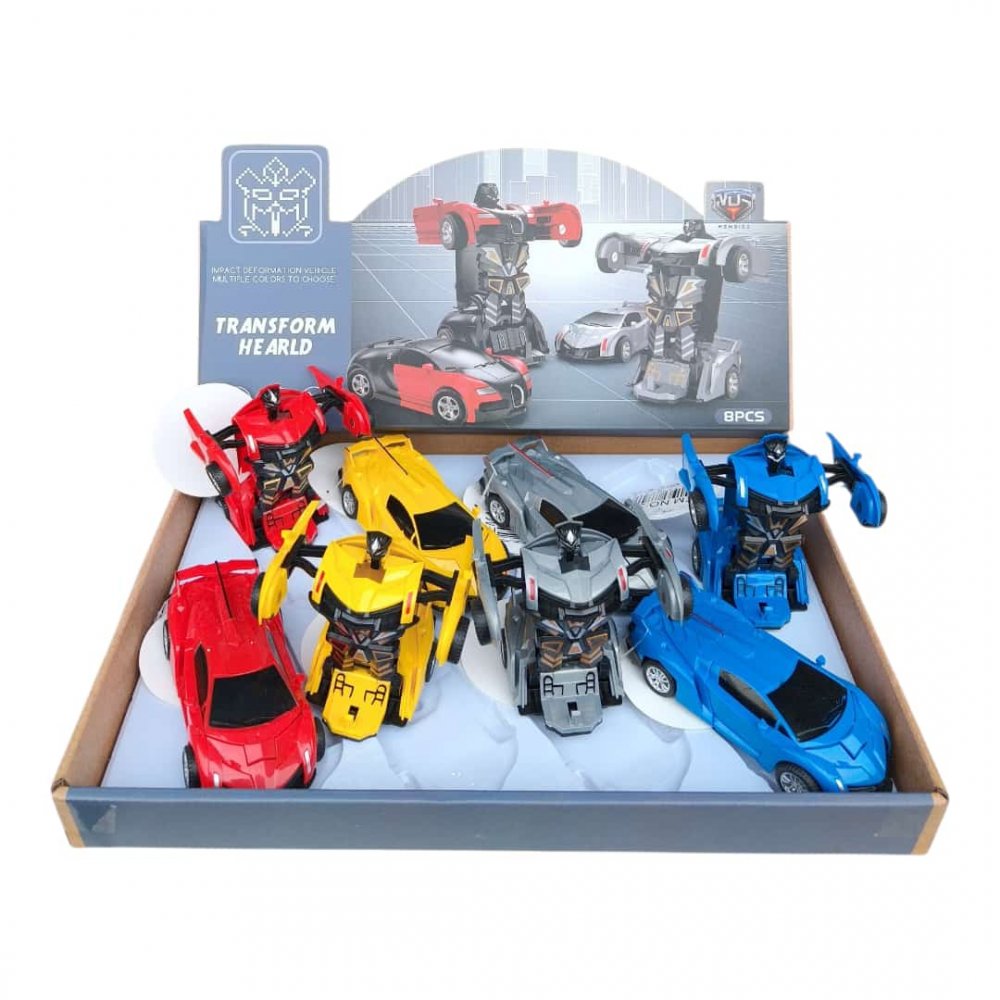346 8 li robot olan ferrari araba