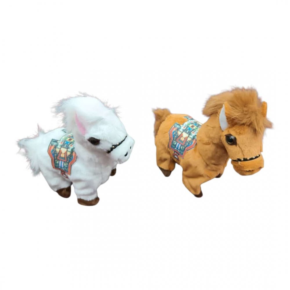 1920-001-1 Pilli peluş at